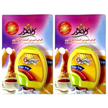  شیرین کننده رژیمی کم کالری کامور 250 عددی بسته 2عددی635d0c1bc72f181980